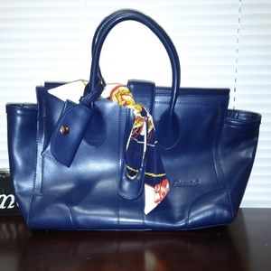 Blue purse